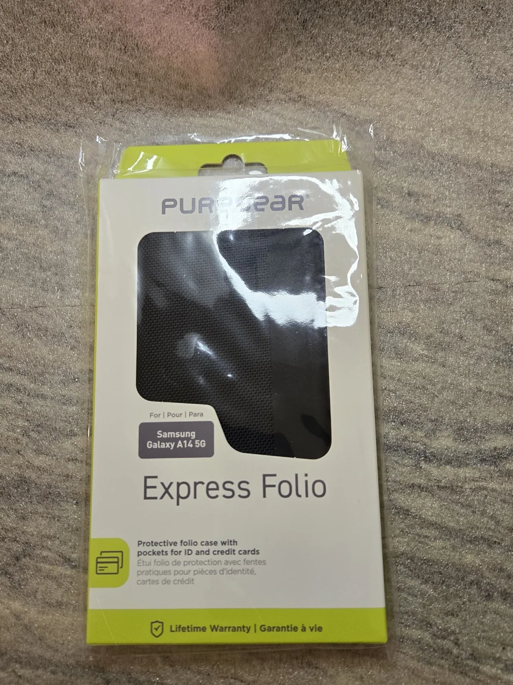 PureGear Express Folio Case for Samsung Galaxy A14 5G - Black